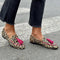 Rihanna - Mocasines con estampado de leopardo