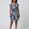 Riley | Vestido floral discreto hasta la rodilla