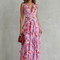 Bella | Vestido largo con cuello halter