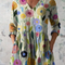 Louise | Blusa larga con escote en V