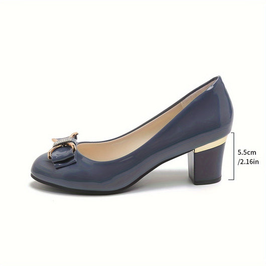 Valentina™ | Tacones Clásicos con Lazo