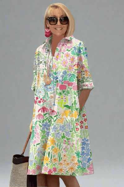 Lola | Vestido midi elegante