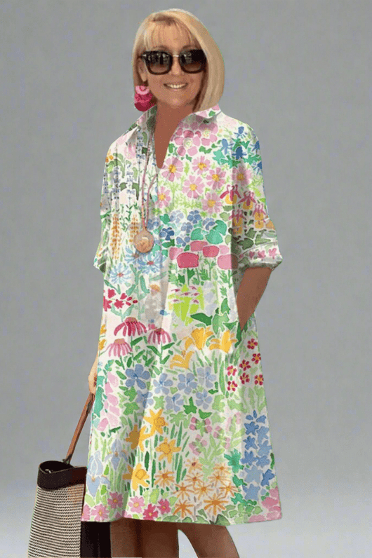 Lola | Vestido midi elegante