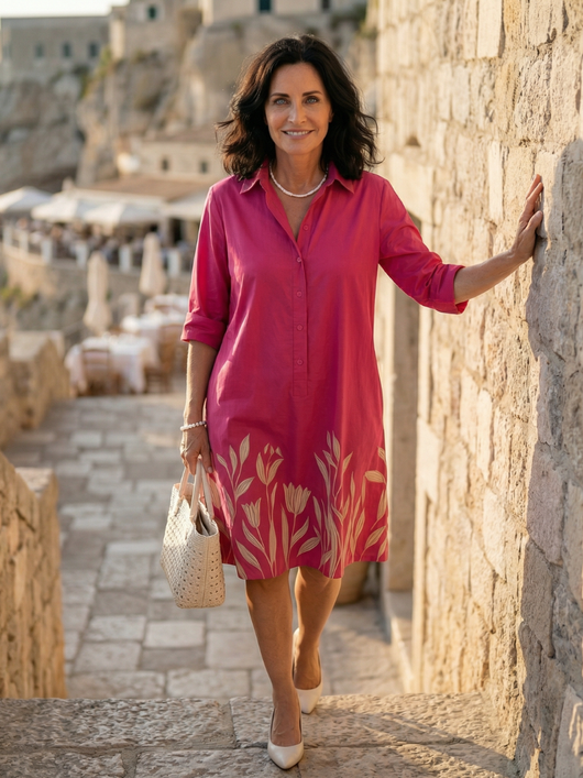 Dámaris | Vestido midi sofisticado