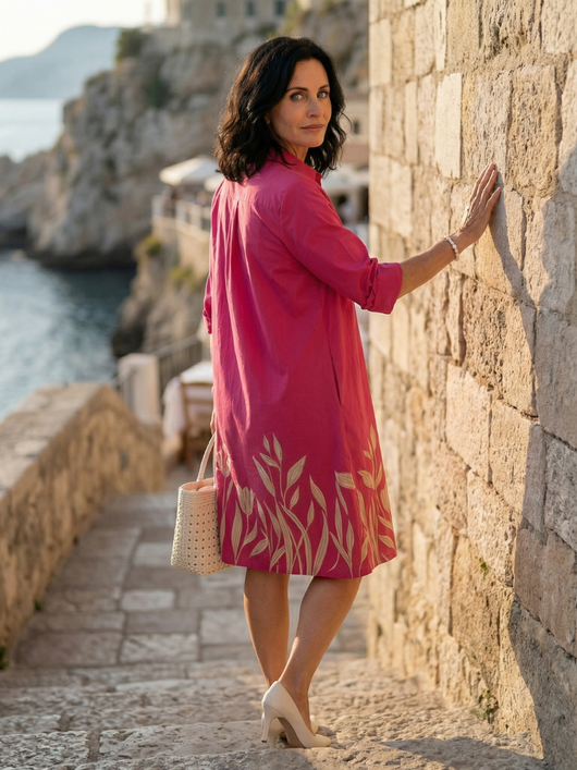 Dámaris | Vestido midi sofisticado