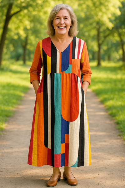 Noelia | Vestido Maxi Cómodo – Elegancia sin esfuerzo, Confianza todo el día