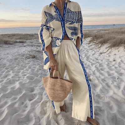 Inés™ Conjunto de lino