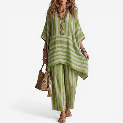 Lizzy™ Conjunto casual de verano con caída fluida