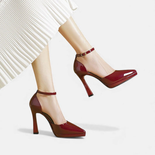 Elena™ | Tacones de cuero