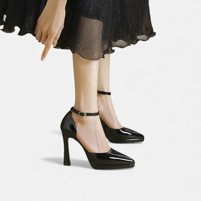 Elena™ | Tacones de cuero