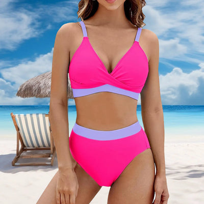 Sarena | Conjunto de bikini que moldea la barriga con un escote en V elegante