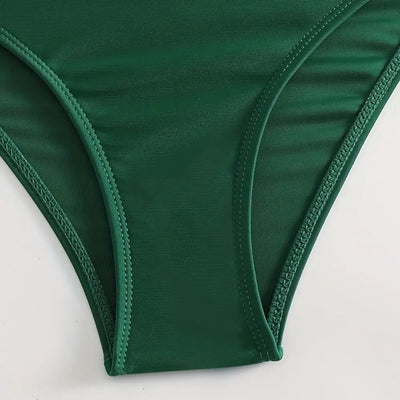 Sarena | Conjunto de bikini que moldea la barriga con un escote en V elegante