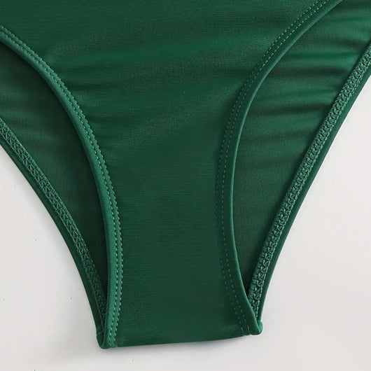 Sarena | Conjunto de bikini que moldea la barriga con un escote en V elegante