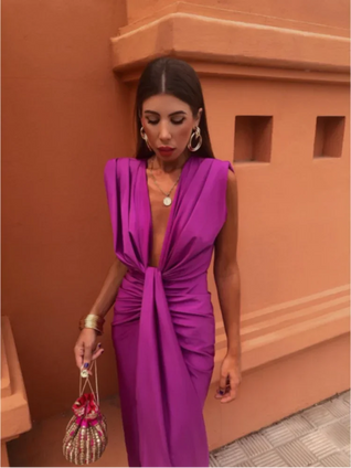 Sophia™ | Vestido plisado elegante