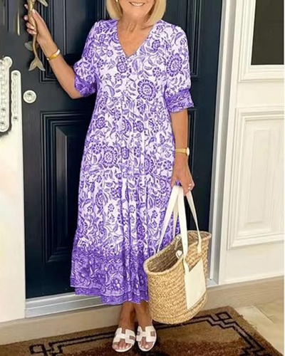 Radiancia | Vestido maxi bohemio – Siéntete hermosa, sin esfuerzo