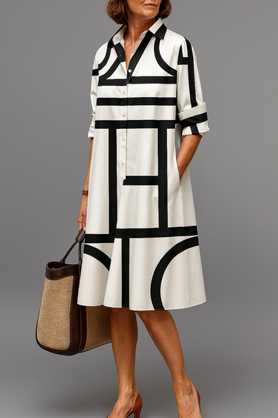 Elisa | Vestido midi elegante