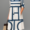 Virtudes | Vestido midi sofisticado
