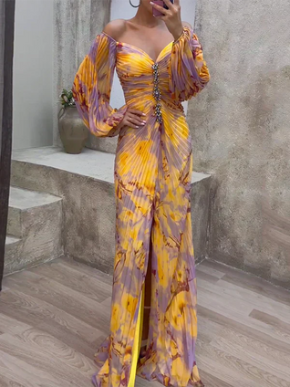 Amelia | Vestido elegante con escote en V