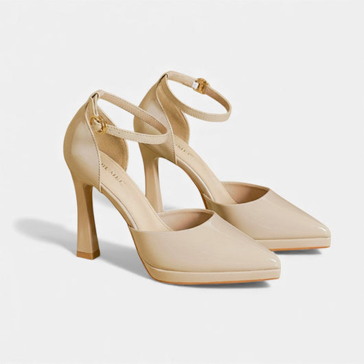 Elena™ | Tacones de cuero