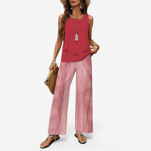 Mélanie™ Traje de verano ligero