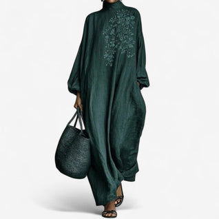 Anita™ vestido verde esmeralda