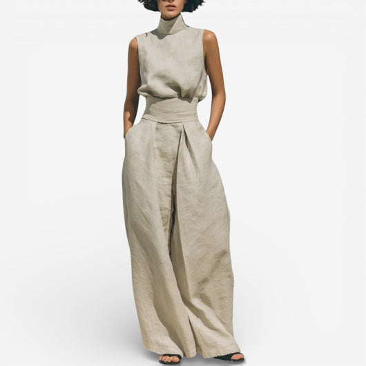 Nina™ conjunto veraniego de pantalones anchos