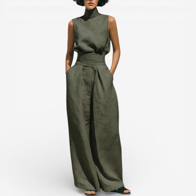 Nina™ conjunto veraniego de pantalones anchos