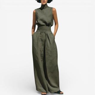 Nina™ conjunto veraniego de pantalones anchos